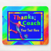 Fußball-Trainer danken Ihnen Mousepad (Vorne)