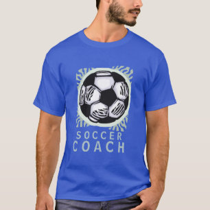 Fußball-Trainer-Entwurfs-T - Shirt