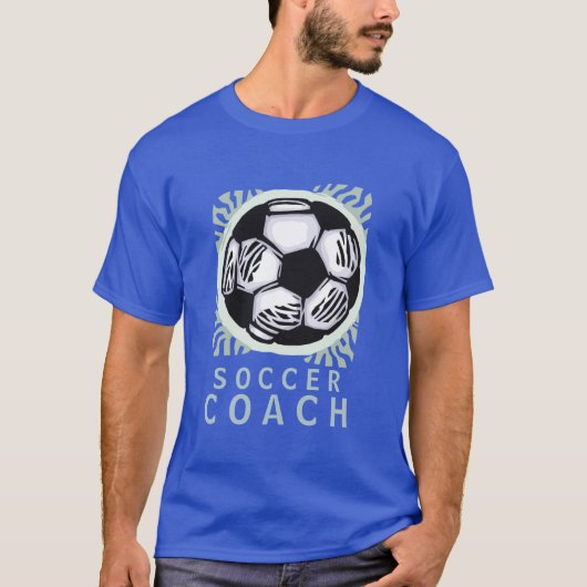 Fußball-Trainer-Entwurfs-T - Shirt (Vorderseite)
