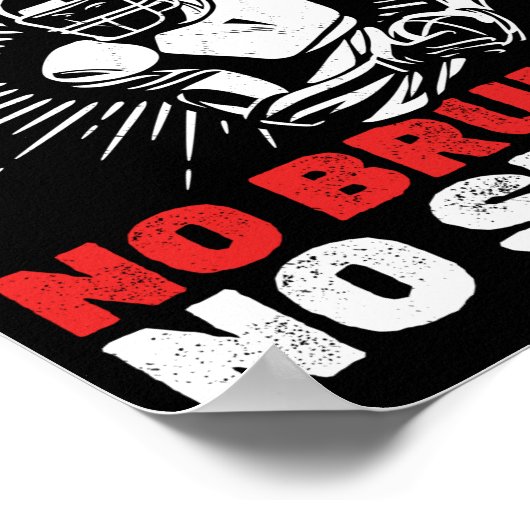 Fußball-Trainer Funny Poster (Ecke)