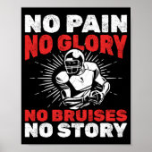 Fußball-Trainer Funny Poster (Vorne)