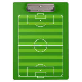 Fußball-Trainer für den Fußball / Pitchsport Klemmbrett