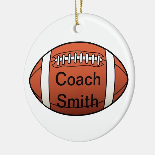 Fußball-Trainer Keramikornament (Links)