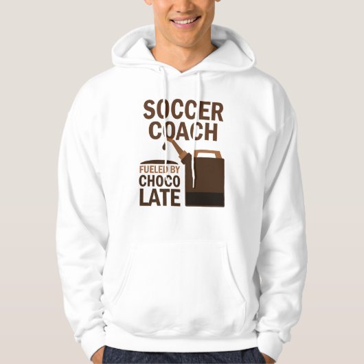 Fußball-Trainer-(lustiges) Geschenk Hoodie (Vorderseite)