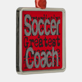 Fußball-Trainer Ornament Aus Metall (Rechts)