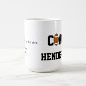 Fußball-Trainer personalisiert Kaffeetasse (Mittel)