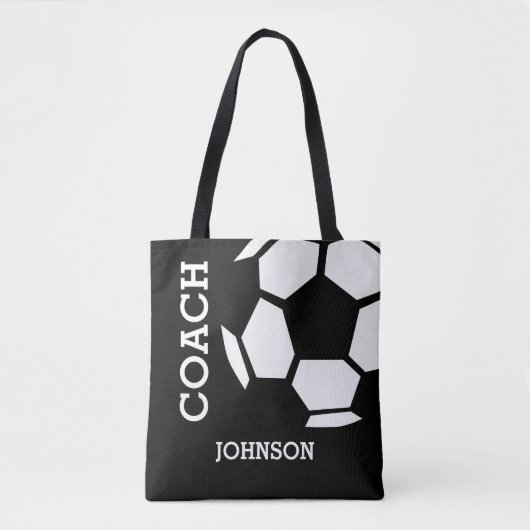 Fußball-Trainer-personalisierter Sport-modernes Tasche (Vorderseite)
