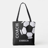Fußball-Trainer-personalisierter Sport-modernes Tasche (Rückseite)