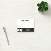 Fußball-Trainer-personalisiertes Trendy modernes Post-it Klebezettel (Büro)