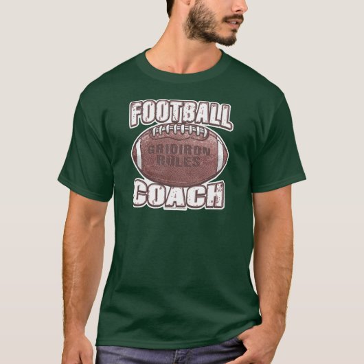Fußball-Trainer-T - Shirt (Vorderseite)