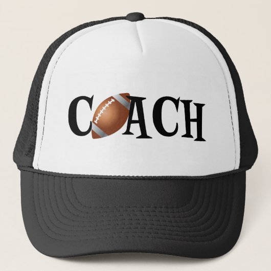 Fußball-Trainer Truckerkappe (Vorderseite)