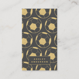 Fußball-Trainer und persönlicher Trainer Visitenkarte