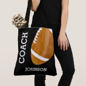 Fußball-Trainer-Vintager Retro Fußball Tasche (Von Nahem)