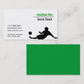 Fußball-Trainer Visitenkarte (Vorne/Hinten)