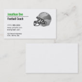 Fußball-Trainer-Visitenkarte Visitenkarte (Vorne/Hinten)