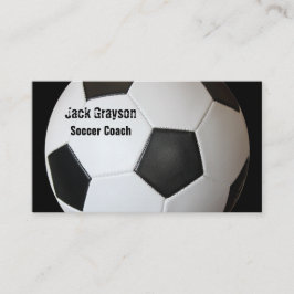 Fußball-Trainer-Visitenkarten Visitenkarte
