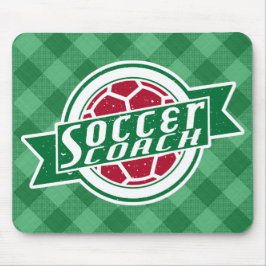 Fußball-Trainermousemat Mousepad
