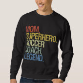 Fußball-Trainermutter Sweatshirt (Vorderseite)