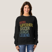 Fußball-Trainermutter Sweatshirt (Vorne ganz)