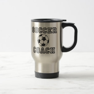 Fußball-Trainerreise-Tasse Reisebecher