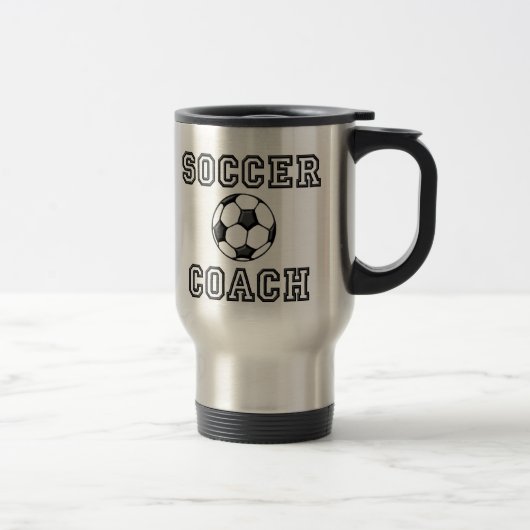 Fußball-Trainerreise-Tasse Reisebecher (Rechts)