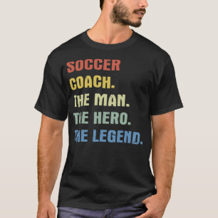 Fußball trainieren den Mann, der Held der Legende  T-Shirt