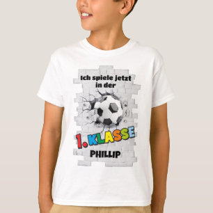 Fußball trifft Mauer - 1. Klasse T-Shirt