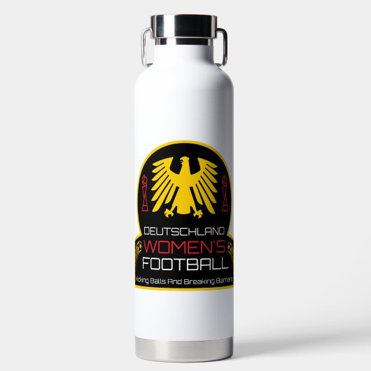 Fußball Trinkflasche (Vorderseite)