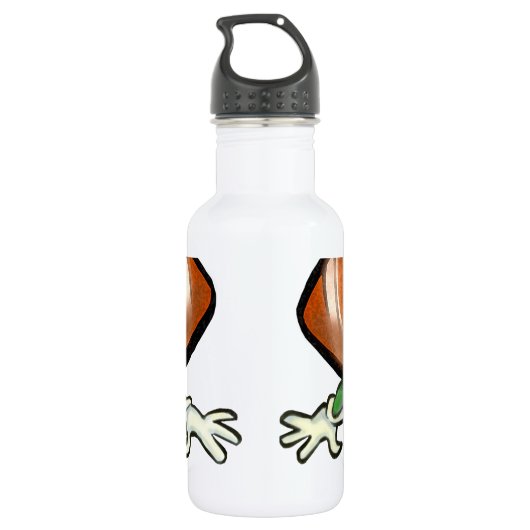 Fußball Trinkflasche (Rückseite)