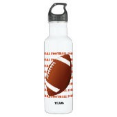 Fußball Trinkflasche (Vorderseite)