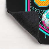 Fußball-Tropf Nummer 67 Fußballspieler Mousepad (Ecke)