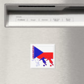 Fußball Tschechische Republik Magnet (In Situ (Geschirrspüler))