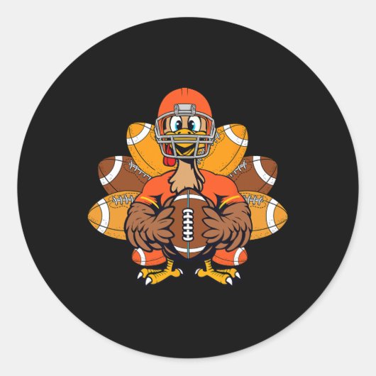 Fußball Türkei Erntedank Boys Kind Männer W Runder Aufkleber (Vorderseite)