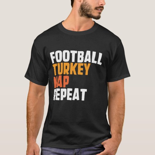 Fußball Türkei Nickerchen Wiederholung Erntedank S T-Shirt (Vorderseite)