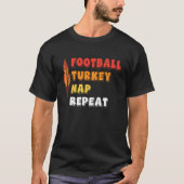 Fußball Türkei Nickerchen Wiederholung T Shirt (Vorderseite)