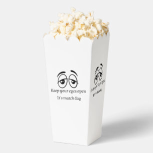 Fußball-Übertragungsparty-Popcorn-Box Geschenkschachtel