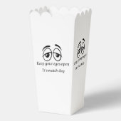 Fußball-Übertragungsparty-Popcorn-Box Geschenkschachtel (Vorderseite)