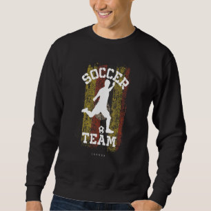 Fußball Uganda Flag Football Team Fußballspieler   Sweatshirt