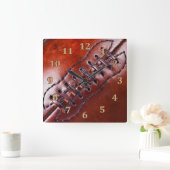 Fußball UHR als Vintager Fußball-Wand-Dekor (Zuhause)