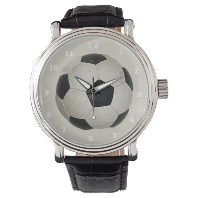 Fußball-Uhr Armbanduhr (Vorderseite)
