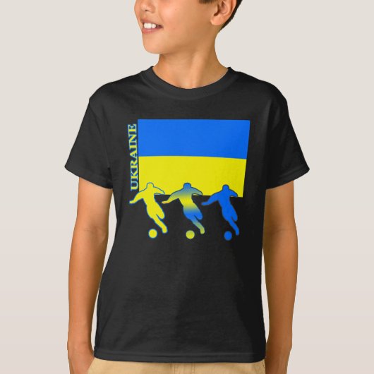 Fußball Ukraine T-Shirt (Vorderseite)