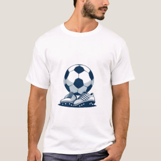 Fußball und Ball T-Shirt