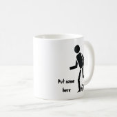 Fußball- und Ballgeschenk Kaffeetasse (VorderseiteRechts)