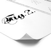 Fußball und Bierbrauerei, Flasche, Patentbriktur Poster (Ecke)