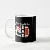 Fußball- und Cheer-Daddy einer Cheerleaderin und F Kaffeetasse (Links)