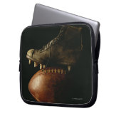 Fußball und Cleat Laptopschutzhülle (Vorderseite Links)