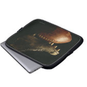 Fußball und Cleat Laptopschutzhülle (Vorne Knopf)