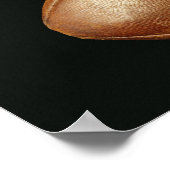 Fußball und Cleat Poster (Ecke)