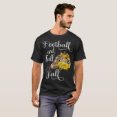 Fußball und Fall Y'all T-Shirt (Vorne ganz)