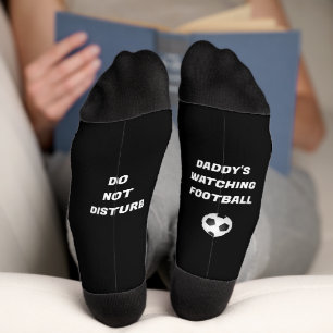 Fußball und Fun Text Socks Socken